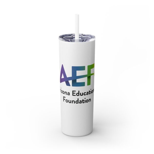 Skinny Tumbler with Straw, 20oz