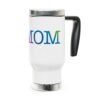 Arizona Spelling Bee MOM Stainless Steel Travel Mug with Handle, 14oz - Image 5