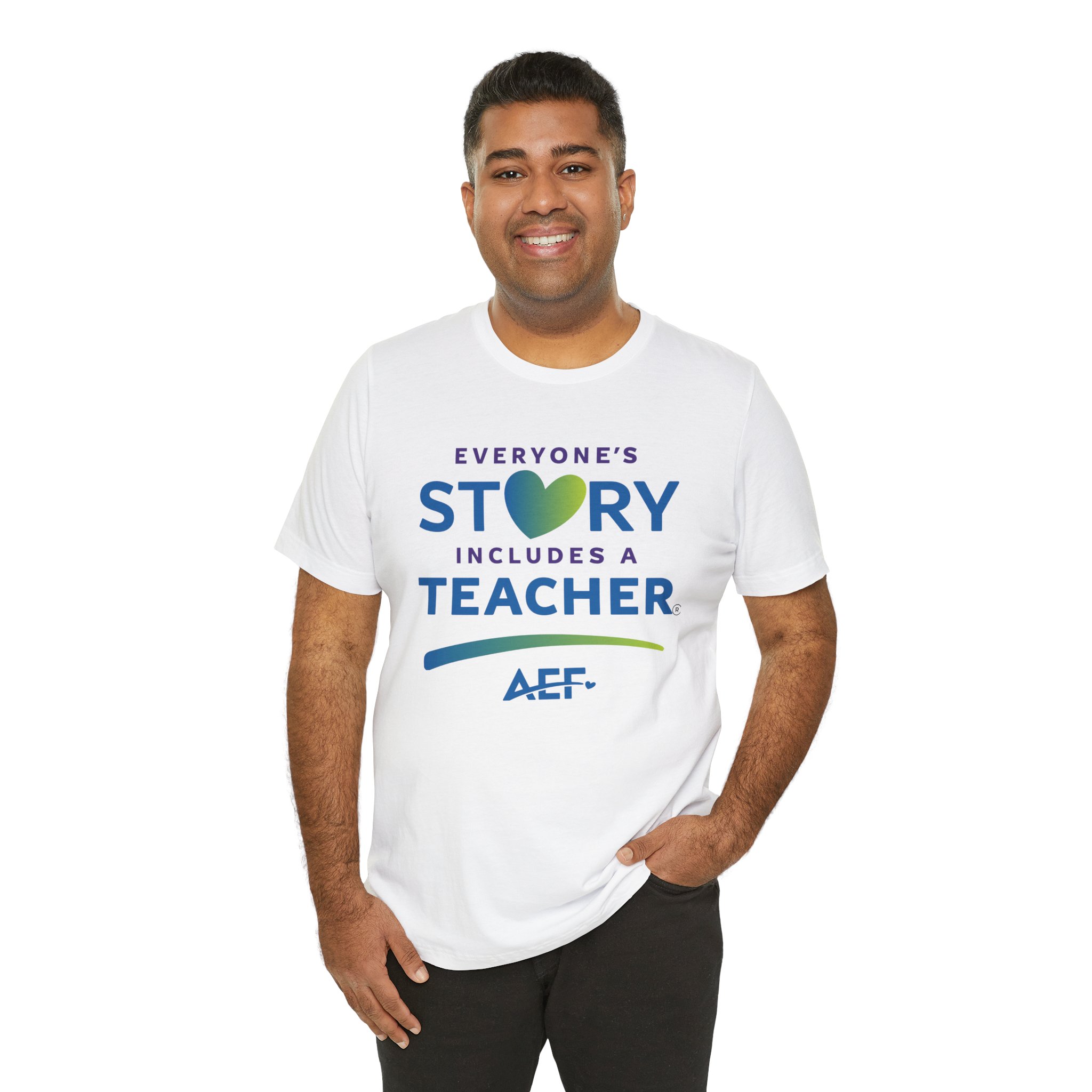 Everyone's Story Includes a Teacher T-Shirt - Unisex