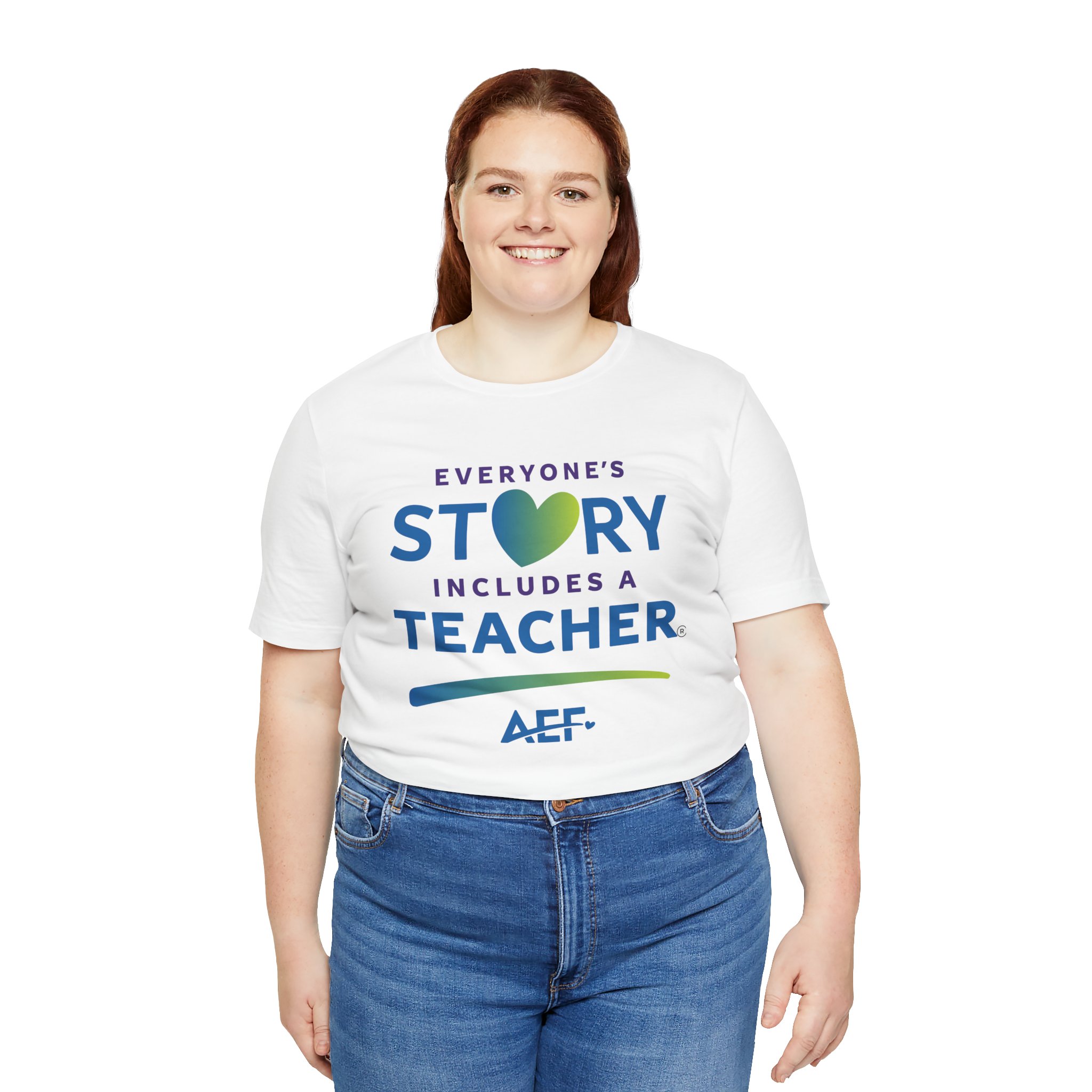 Everyone's Story Includes a Teacher T-Shirt - Unisex - Image 3
