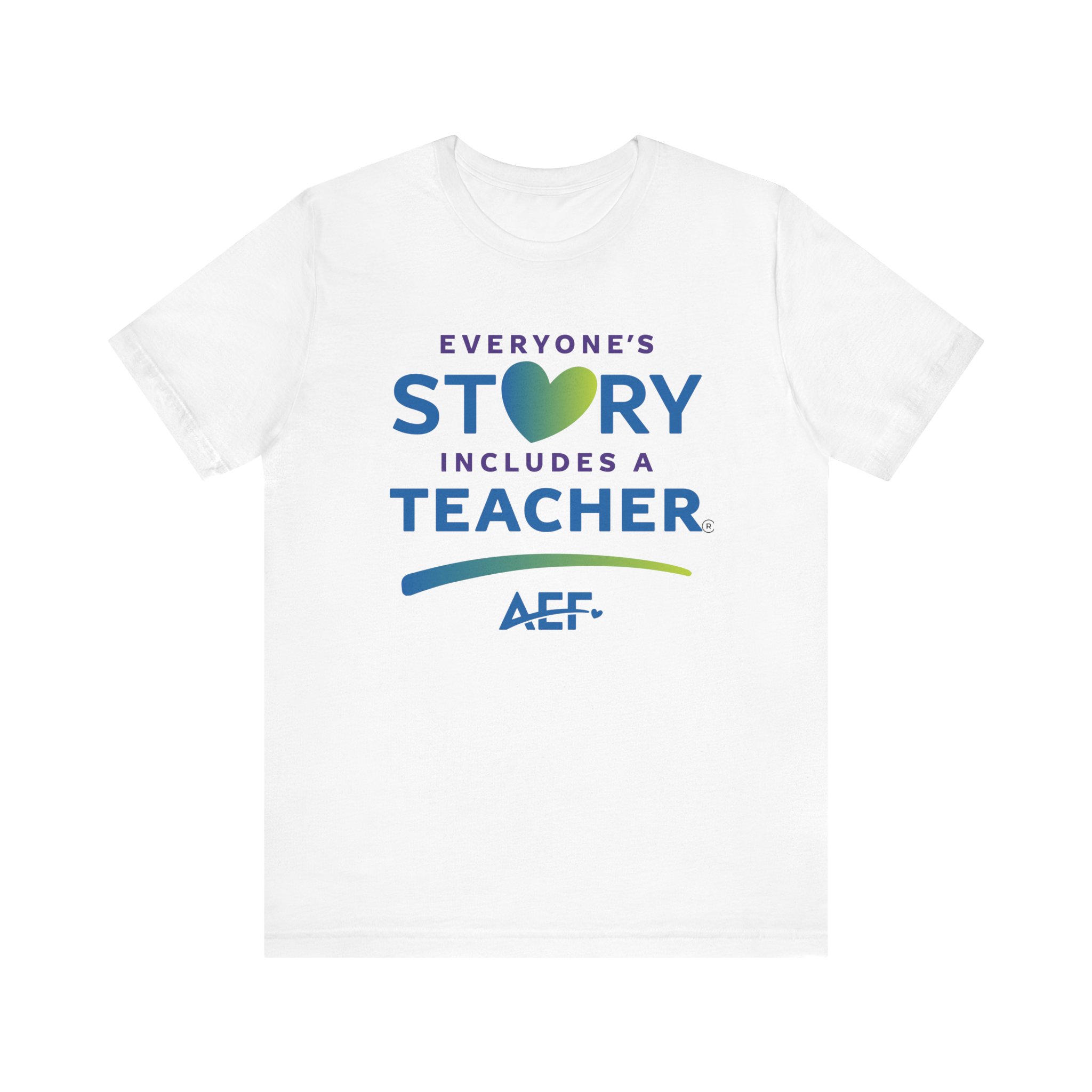 Everyone's Story Includes a Teacher T-Shirt - Unisex - Image 2